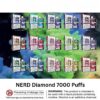 NERD Diamond Disposable Vape 7000 Puffs | Lets Vape Dubai