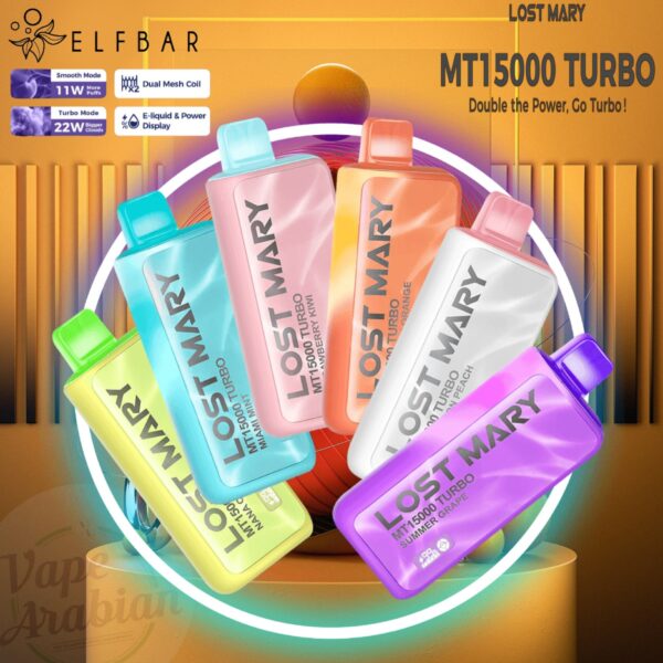 Lost Mary MT15000 Turbo Disposable | Vape Shop In Dubai Mall