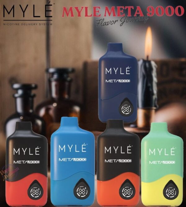 Myle Meta 9000 Puffs Disposable Vape Shop Dubai