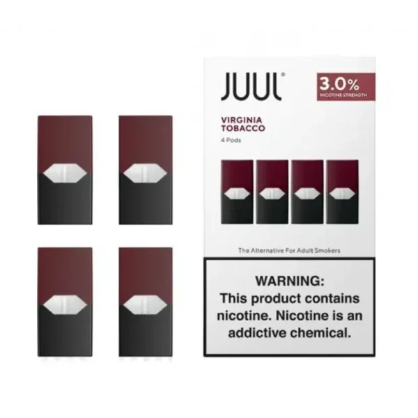 JUUL VIRGINIA TOBACCO POD (USA Made) - Lets Vape Dubai