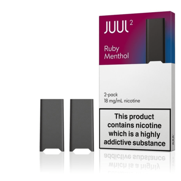 Juul 2 Ruby Menthol Pods - Lets Vape Dubai