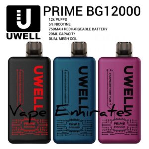 UWELL Prime BG12000 Disposable Vape At Lets Vape Dubai