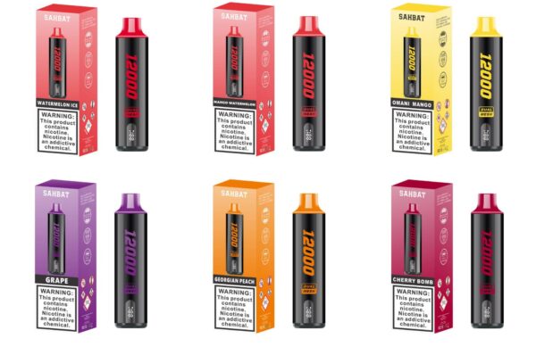 Sahbat Disposable Vape 12000 Puffs - Vape Shop In Dubai Mall